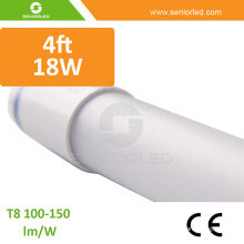High Brightness T8 LED Tube Lights Replace Fluorescents